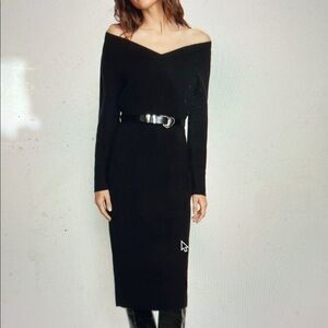 Modern Citizen Brea Off-Shoulder Sweater Dress